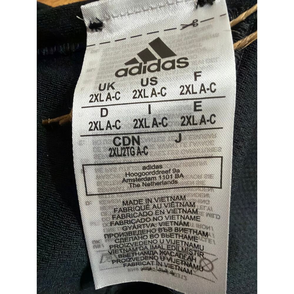 Adidas Women's Black & White Floral Light Support Training Bra Size 2XL A-C New - Picture 6 of 7